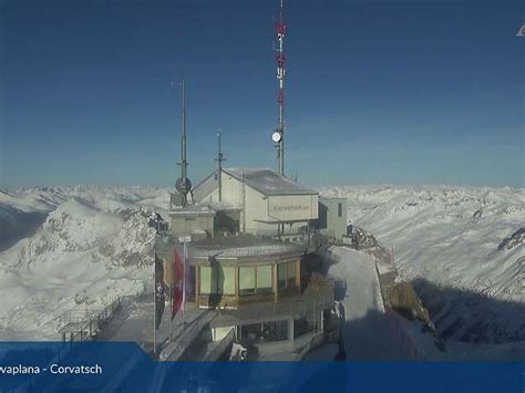 webcam corvatsch|Webcam Corvatsch/ Furtschellas